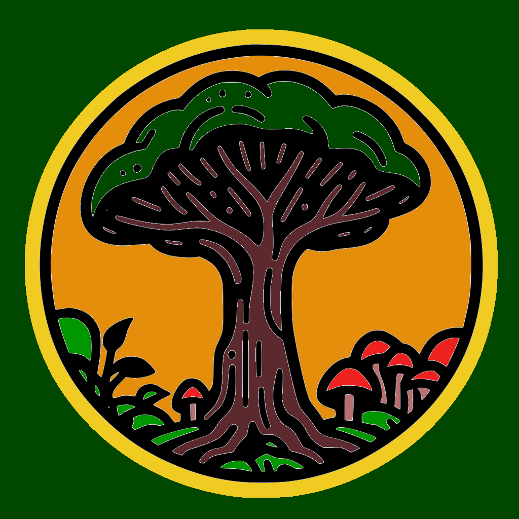 Logo für Website: Rotrandiger Baumschwamm 